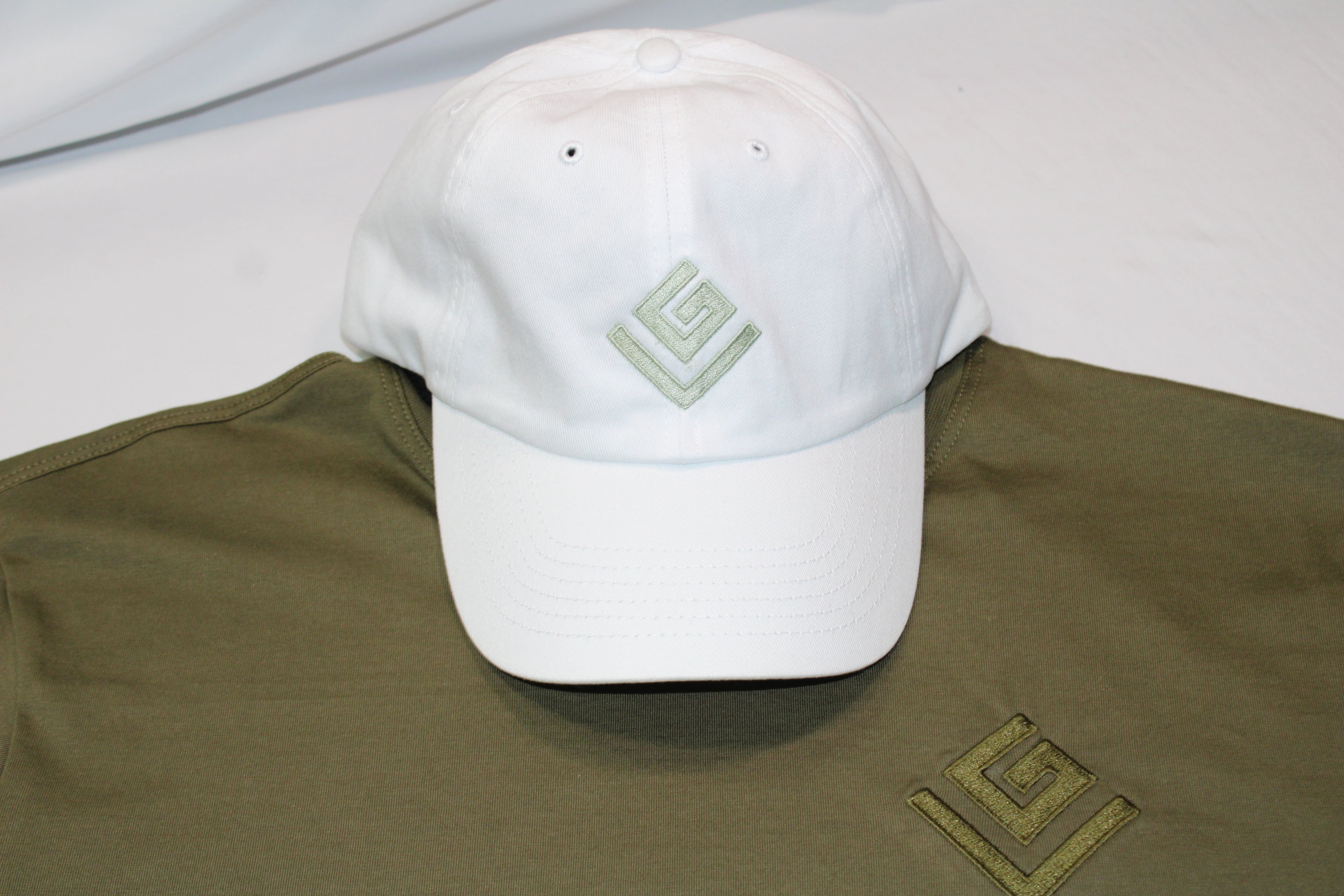 God’s Label Logo Hat – “Wear The Word” Edition Olive Green