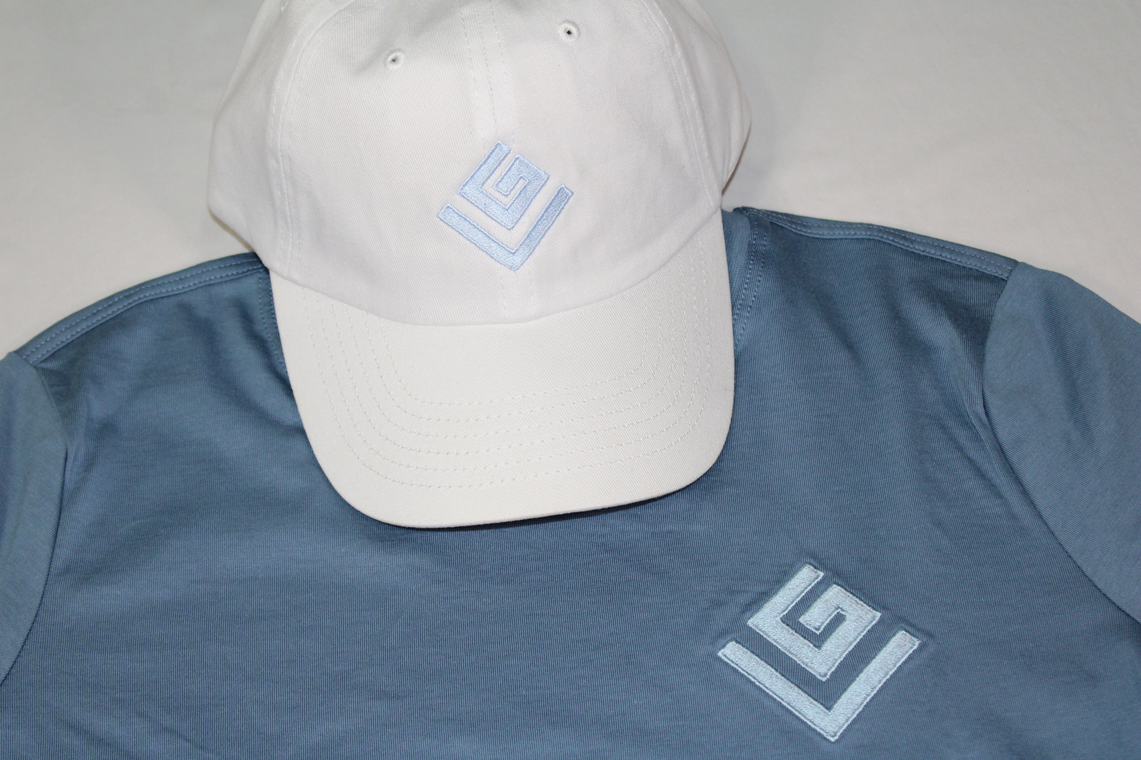 God’s Label Logo Hat – “Wear The Word” Edition Heaven Blue