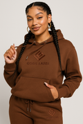 Signature Hoodie + Jogger Set - Chocolate Brown