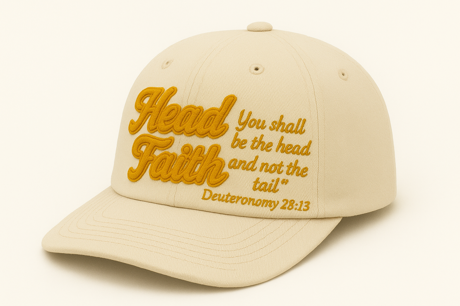Head Of Faith Cap with Verse